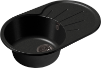 Кухонная мойка GranFest Rorndo 750L, R-750L черный